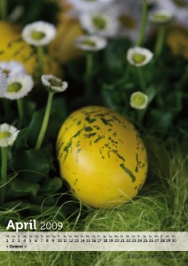 Kalender 2009: April